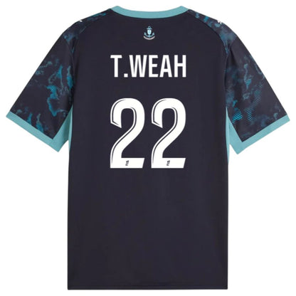 Olympique de Marseille Away Jersey 26-27 T. WEAH #22