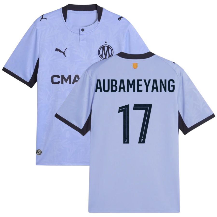 Olympique de Marseille Third Jersey 26-27 AUBAMEYANG #17