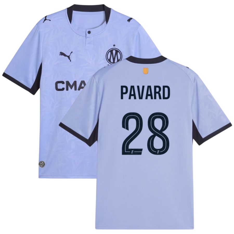 Olympique de Marseille Third Jersey 26-27 PAVARD #28