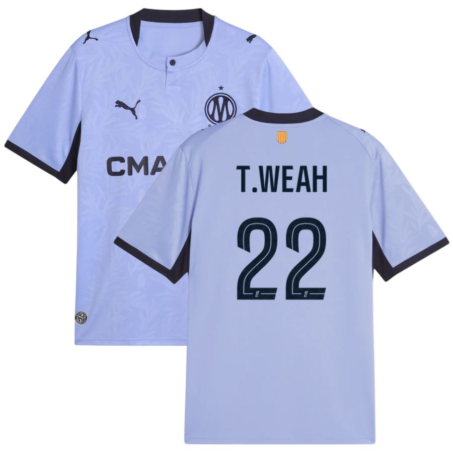 Olympique de Marseille Third Jersey 26-27 T. WEAH #22