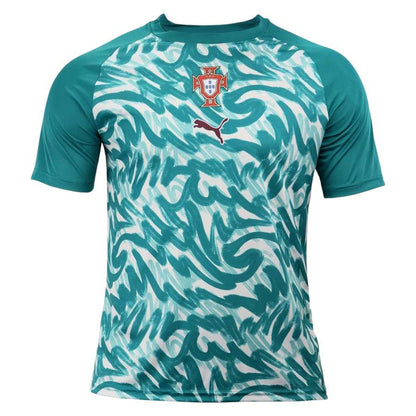 Portugal Prematch Jersey Green 26-27