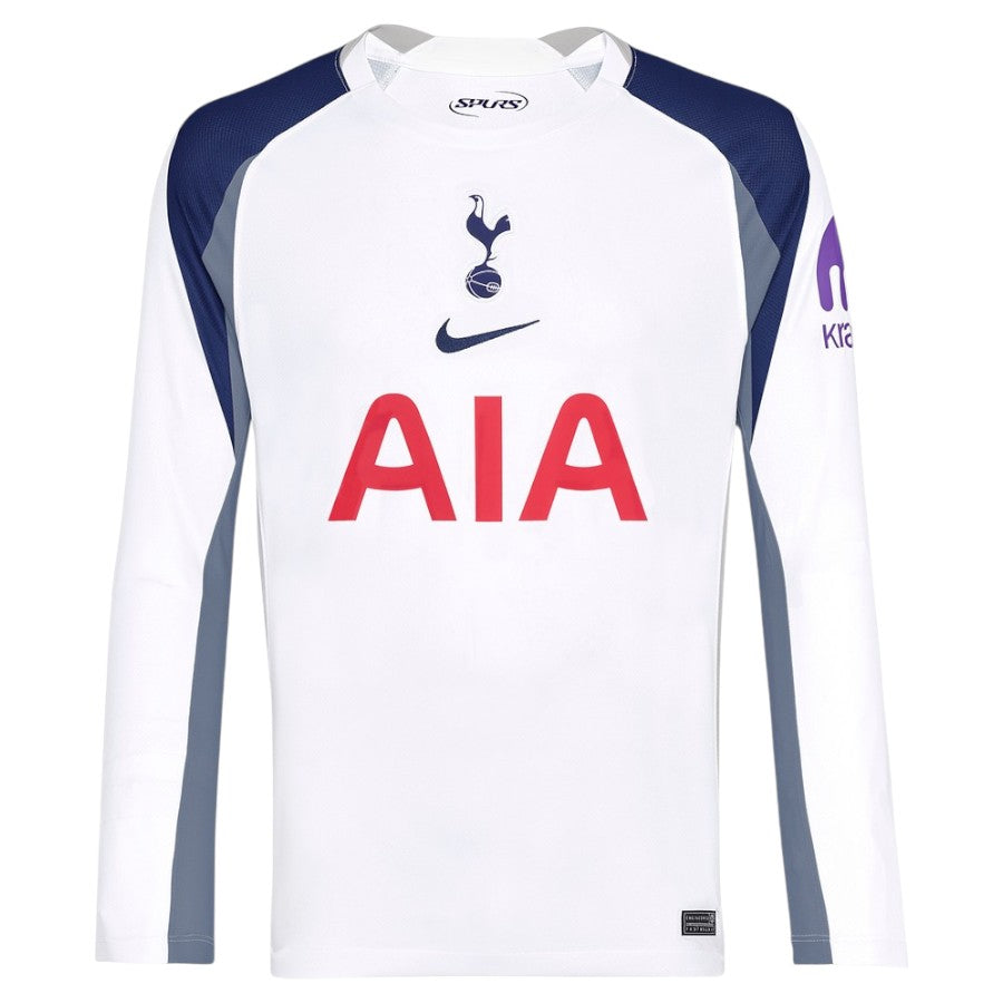 Tottenham Home Long Sleeve Jersey 25/26