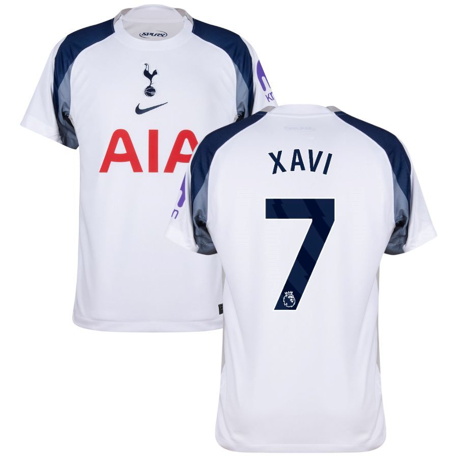 Tottenham Home XAVI #7 Jersey 25-26