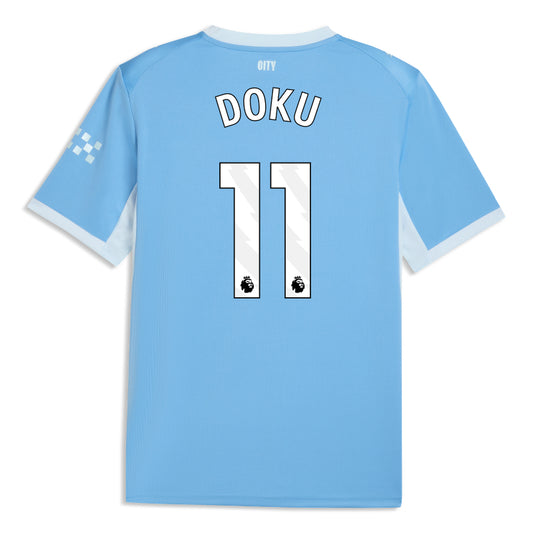 Manchester City Home DOKU 11 Jersey 26-27