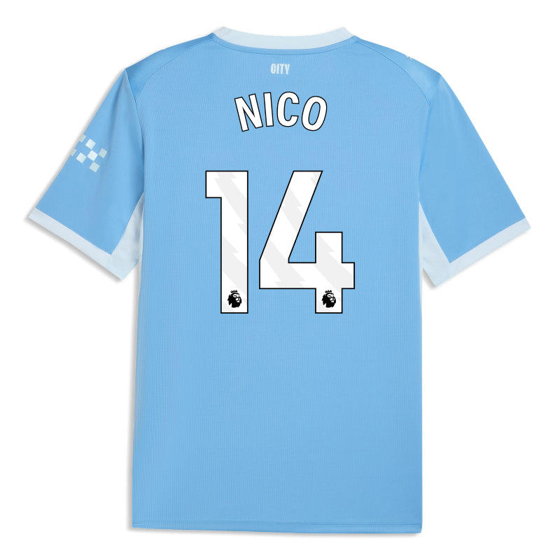 Manchester City Home NICO 14 Jersey 26-27