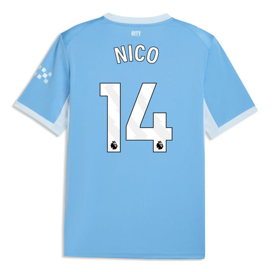 Manchester City Home NICO 14 Jersey 26-27