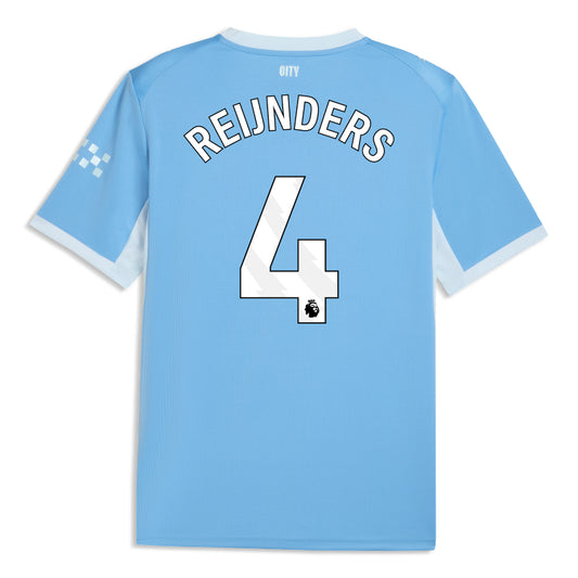 Manchester City Home REIJNDERS 4 Jersey 26-27