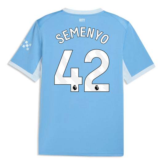 Manchester City Home SEMENYO 42 Jersey 26-27