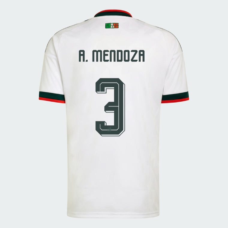 Mexico Away A. MENDOZA 3 Jersey 2026