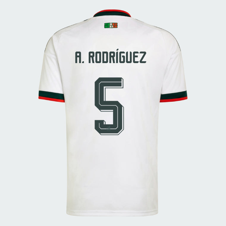 Mexico Away A. RODRÍGUEZ 5 Jersey 2026