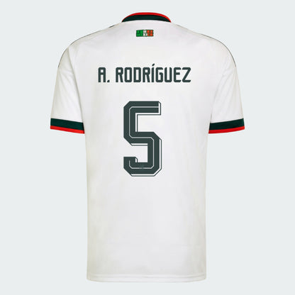 Mexico Away A. RODRÍGUEZ 5 Jersey 2026