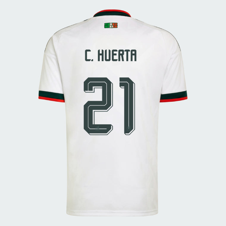 Mexico Away C. HUERTA 21 Jersey 2026