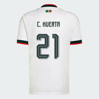 Mexico Away C. HUERTA 21 Jersey 2026