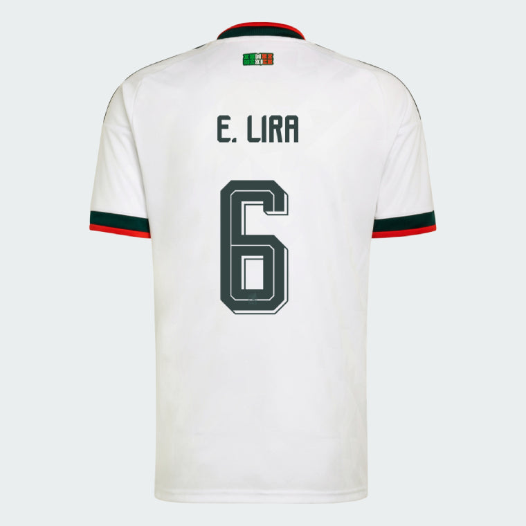 Mexico Away E. LIRA 6 Jersey 2026