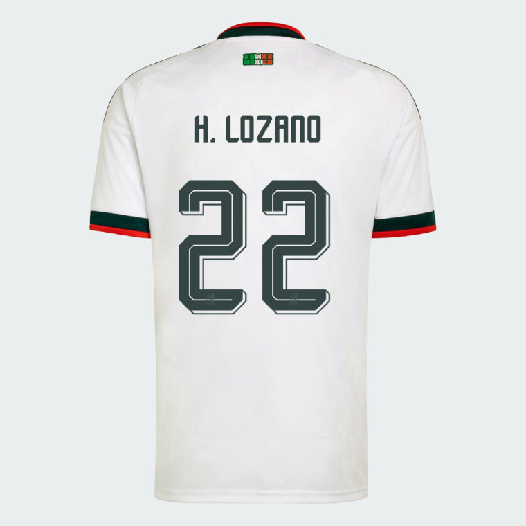 Mexico Away H. LOZANO 22 Jersey 2026