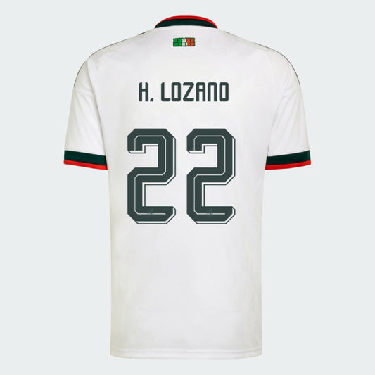 Mexico Away H. LOZANO 22 Jersey 2026