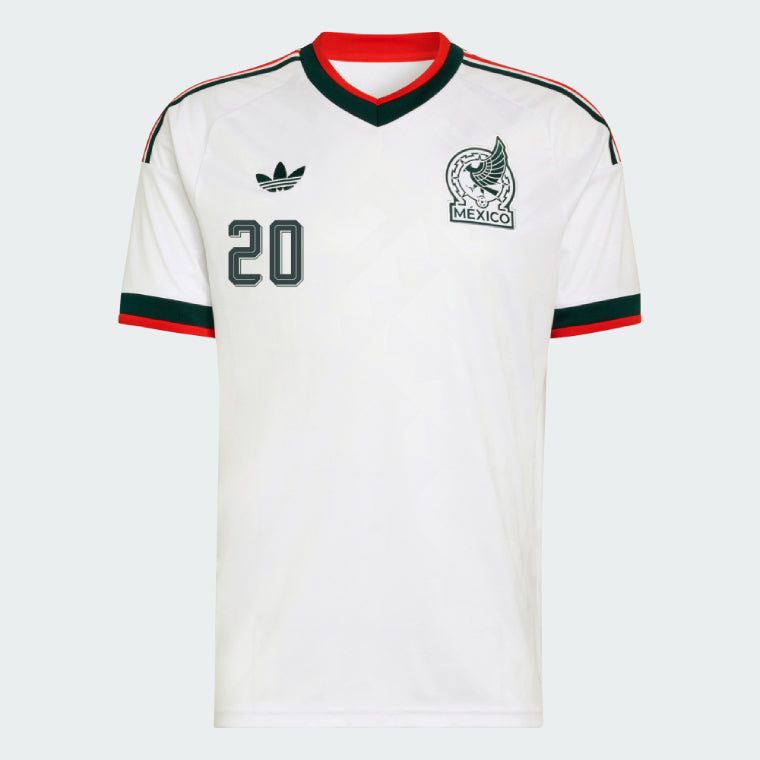 Mexico Away N. HERNÁNDEZ 20 Jersey 2026