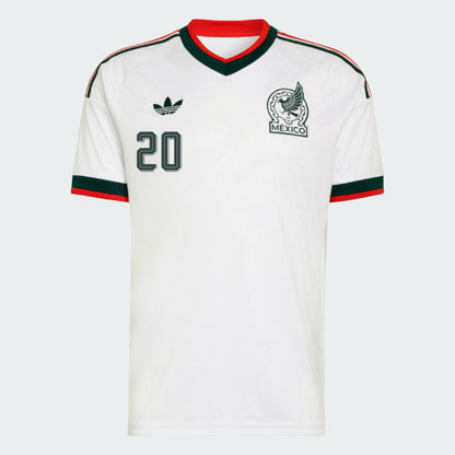 Mexico Away N. HERNÁNDEZ 20 Jersey 2026
