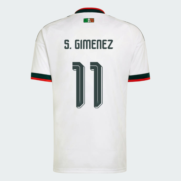 Mexico Away S. GIMENEZ 11 Jersey 2026