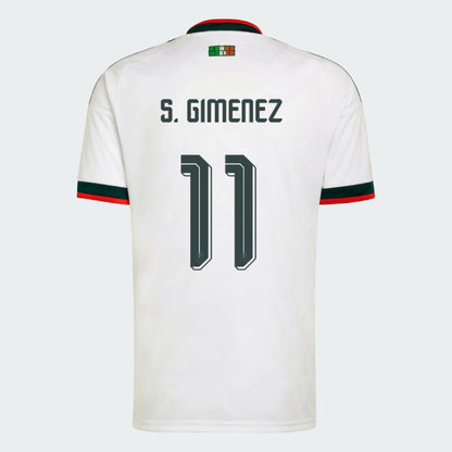 Mexico Away S. GIMENEZ 11 Jersey 2026