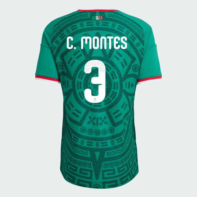Mexico Home C. MONTES 3 Jersey World Cup 2026 (Player Version)