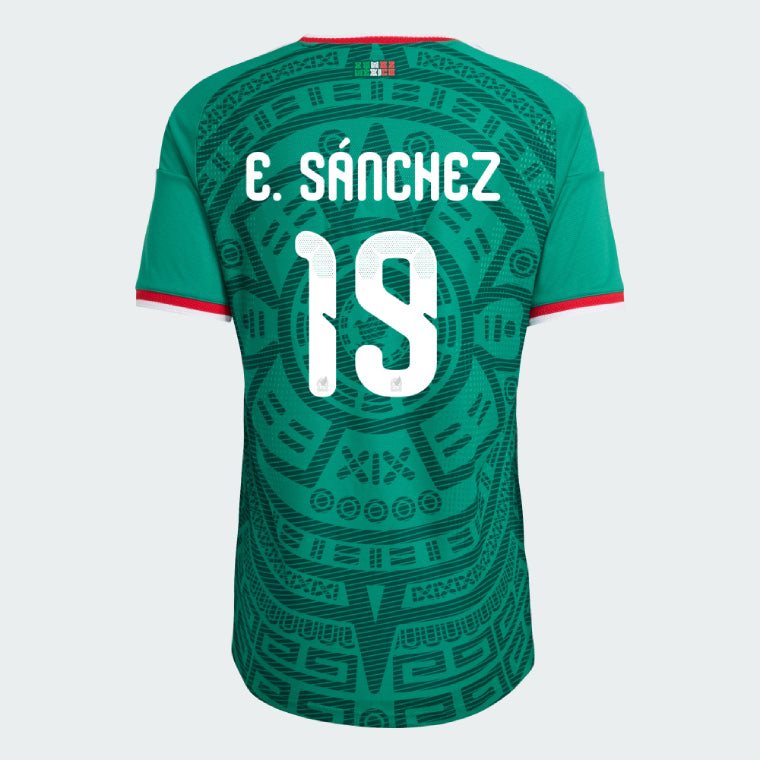 Mexico Home E. SÁNCHEZ 19 Jersey World Cup 2026 (Player Version)