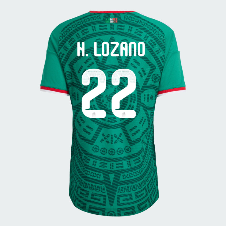 Mexico Home H. LOZANO 22 Jersey World Cup 2026 (Player Version)