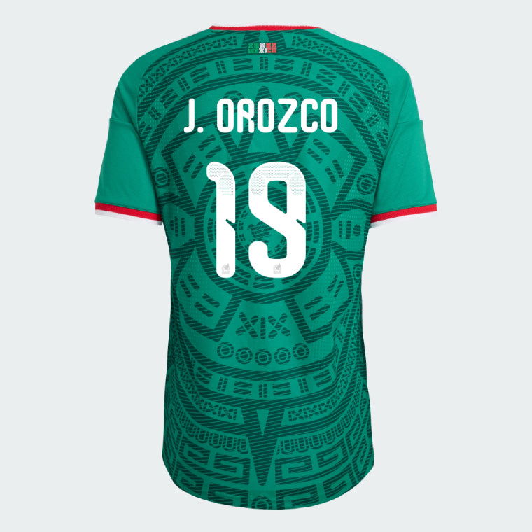 Mexico Home J. OROZCO 19 Jersey World Cup 2026 (Player Version)