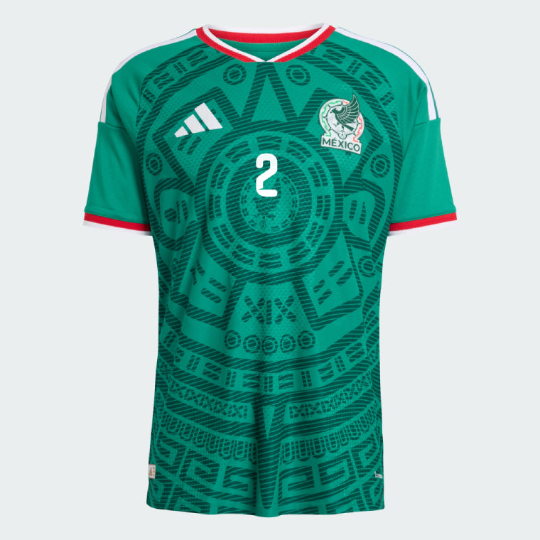 Mexico Home J. SÁNCHEZ 2 Jersey World Cup 2026 (Player Version)