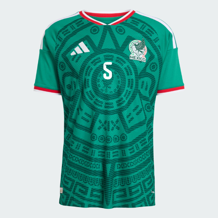 Mexico Home J. VÁSQUEZ 5 Jersey World Cup 2026 (Player Version)