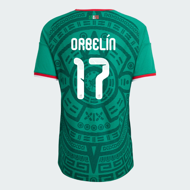 Mexico Home ORBELÍN 17 Jersey World Cup 2026 (Player Version)