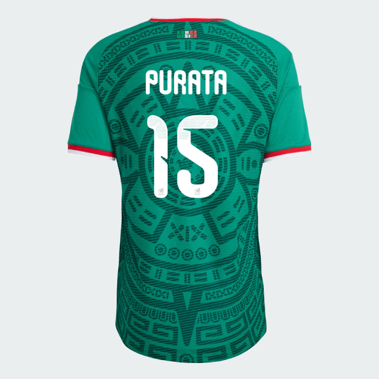 Mexico Home PURATA 15 Jersey World Cup 2026 (Player Version)