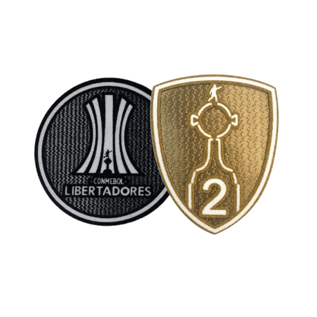 Patches Libertadores 2 Trophies Set