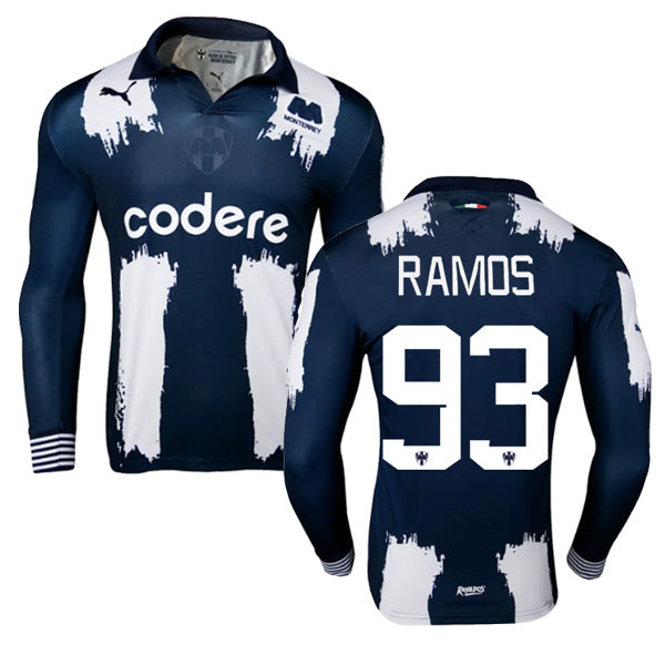 Monterrey Home Ramos #93 Long Sleeve Jersey 25-26