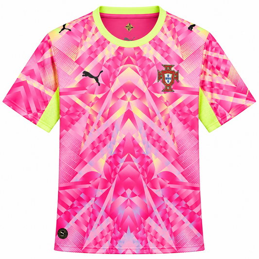 Portugal Goalkeeper Jersey Pink 26-27
