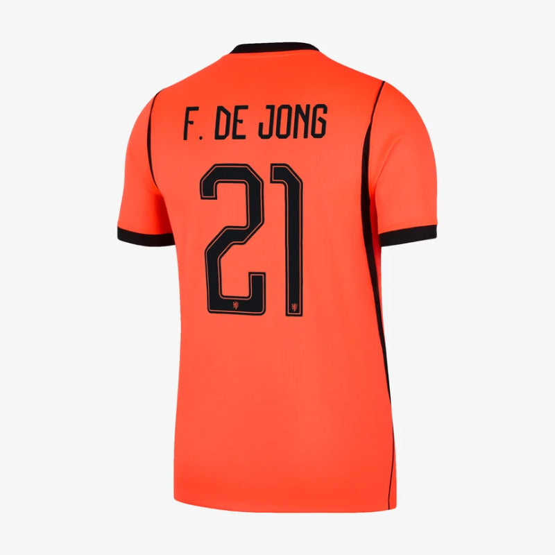 Netherlands Home F. DE JONG 21 Jersey 2026