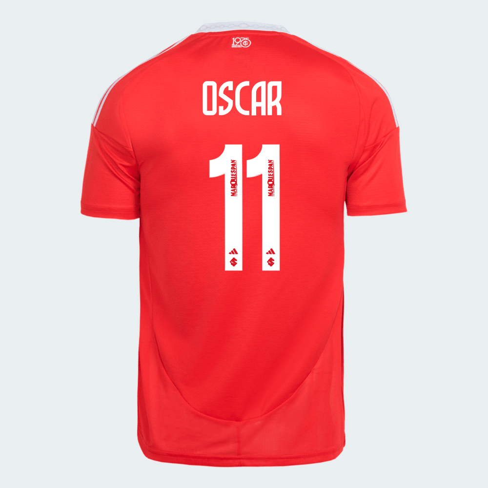 Internacional 2025/26 I Home Oscar Romero #11 Jersey Soccer - Fan Version