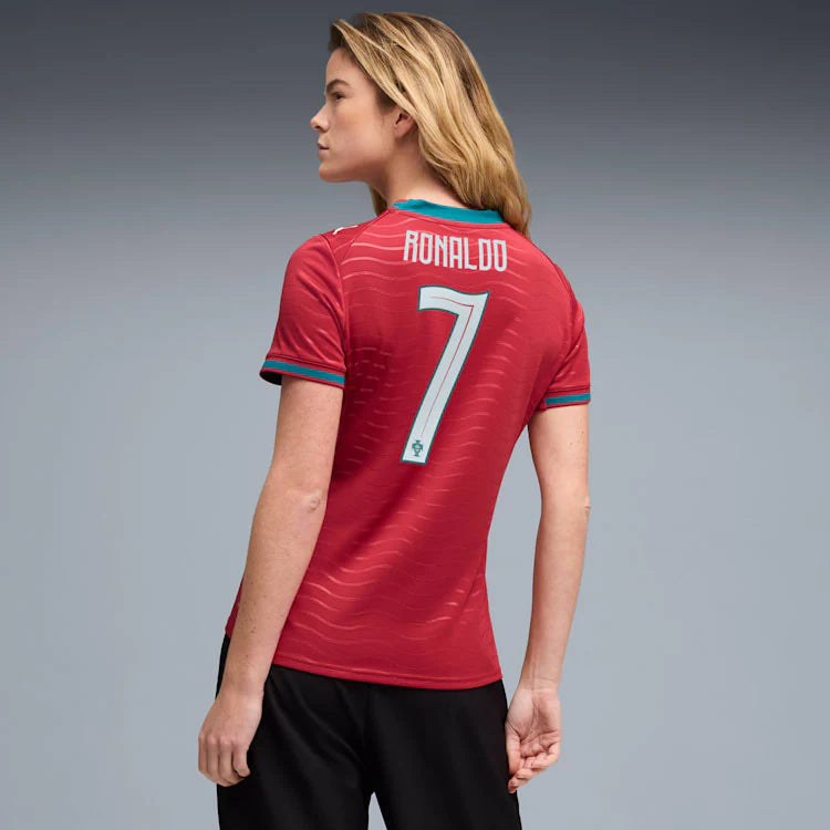 Portugal Cristiano Ronaldo #7 2026 Home Women - World Cup 2026