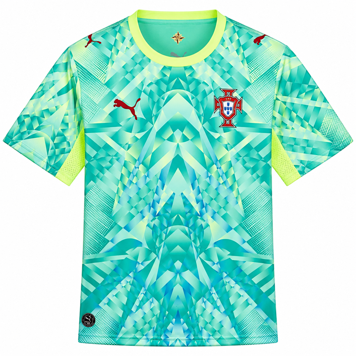 Portugal Goalkeeper Jersey Green 26-27