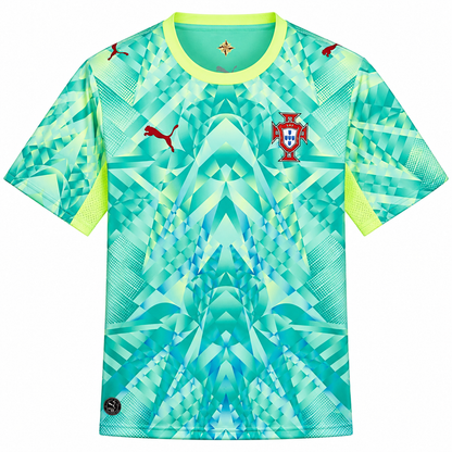 Portugal Goalkeeper Jersey Green 26-27
