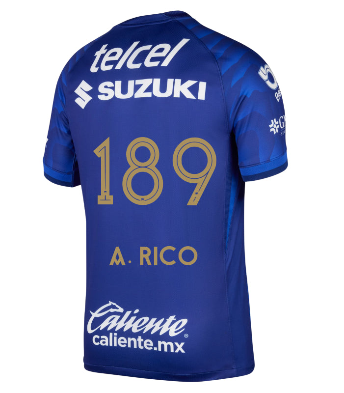 Pumas UNAM Away Á. RICO 189 Jersey 25-26