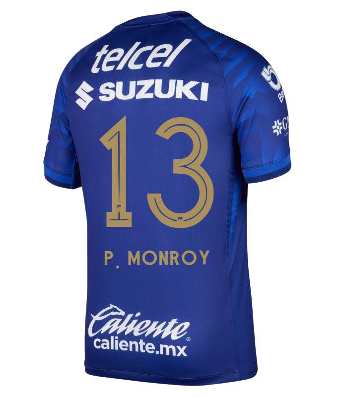 Pumas UNAM Away P. MONROY #13 Jersey 25-26