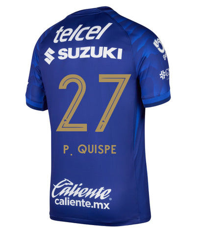 Pumas UNAM Away P. QUISPE #27 Jersey 25-26