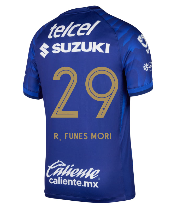 Pumas UNAM Away R. FUNES MORI #29 Jersey 25-26