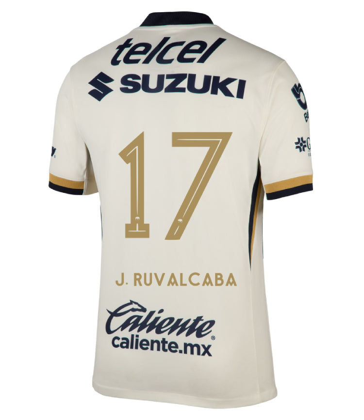 Pumas UNAM Home J.L. CAICEDO 8 Jersey 25-26