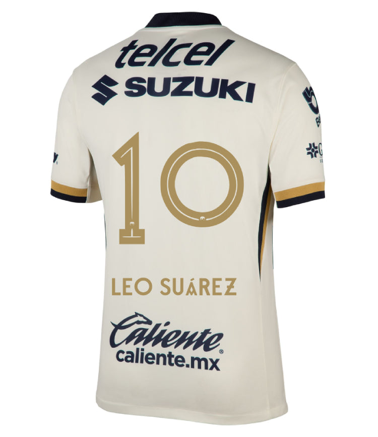 Pumas UNAM Home LEO SUÁREZ 10 Jersey 25-26