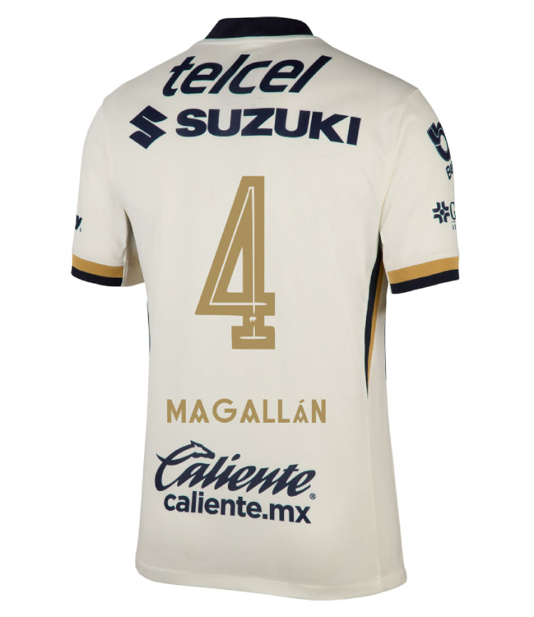 Pumas UNAM Home MAGALLÁN 4 Jersey 25-26