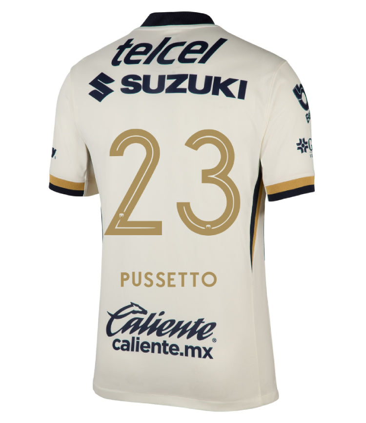 Pumas UNAM Home PUSSETTO 23 Jersey 25-26