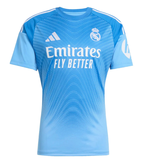 Real Madrid COURTOIS 1 Goalkeeper Jersey 25-26