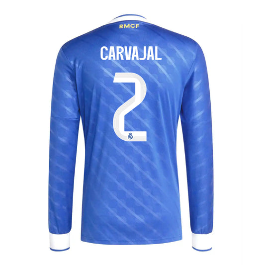 Real Madrid Third CARVAJAL 2 Long Sleeve Jersey 25-26